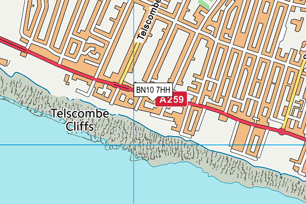 BN10 7HH map - OS VectorMap District (Ordnance Survey) BN10 7HH map - OS VectorMap District (Ordnance Survey)