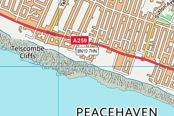 BN10 7HN map - OS VectorMap District (Ordnance Survey) BN10 7HN map - OS VectorMap District (Ordnance Survey)