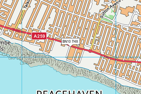 BN10 7HX map - OS VectorMap District (Ordnance Survey) BN10 7HX map - OS VectorMap District (Ordnance Survey)