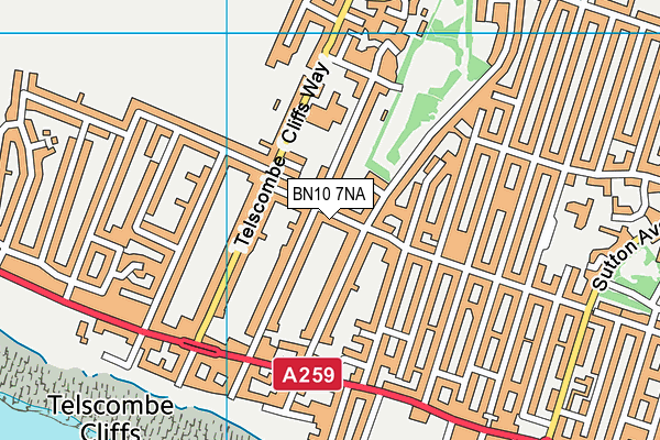 BN10 7NA map - OS VectorMap District (Ordnance Survey) BN10 7NA map - OS VectorMap District (Ordnance Survey)