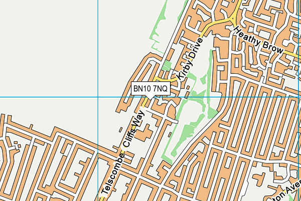 BN10 7NQ map - OS VectorMap District (Ordnance Survey) BN10 7NQ map - OS VectorMap District (Ordnance Survey)