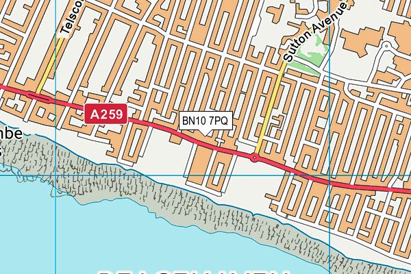 BN10 7PQ map - OS VectorMap District (Ordnance Survey) BN10 7PQ map - OS VectorMap District (Ordnance Survey)