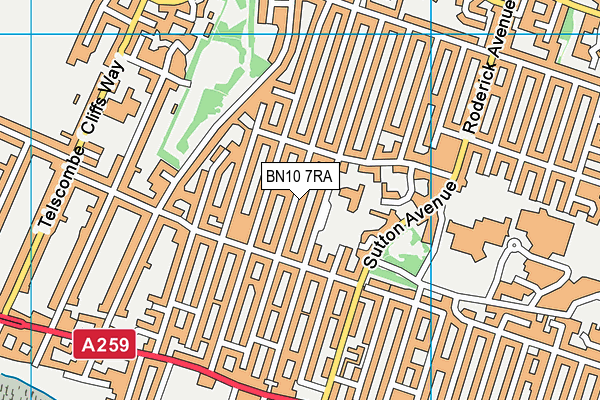 BN10 7RA map - OS VectorMap District (Ordnance Survey) BN10 7RA map - OS VectorMap District (Ordnance Survey)