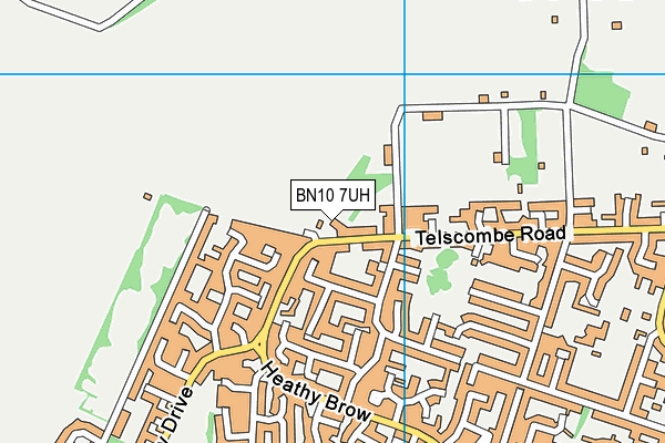 BN10 7UH map - OS VectorMap District (Ordnance Survey) BN10 7UH map - OS VectorMap District (Ordnance Survey)