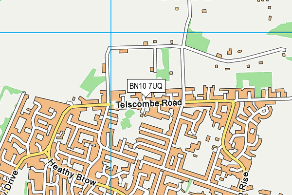 BN10 7UQ map - OS VectorMap District (Ordnance Survey) BN10 7UQ map - OS VectorMap District (Ordnance Survey)
