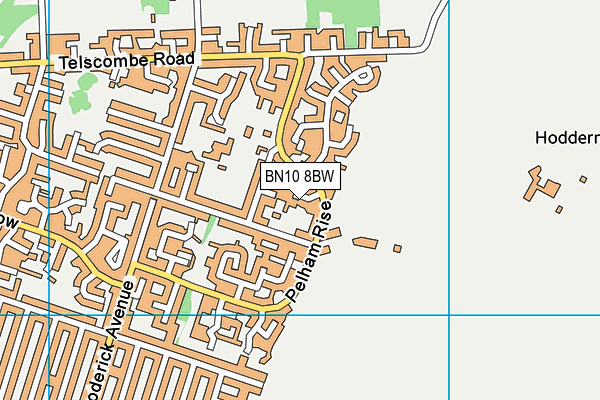 BN10 8BW map - OS VectorMap District (Ordnance Survey) BN10 8BW map - OS VectorMap District (Ordnance Survey)