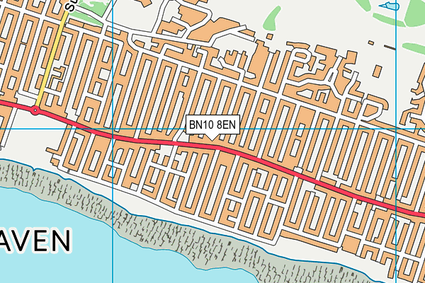 BN10 8EN map - OS VectorMap District (Ordnance Survey) BN10 8EN map - OS VectorMap District (Ordnance Survey)