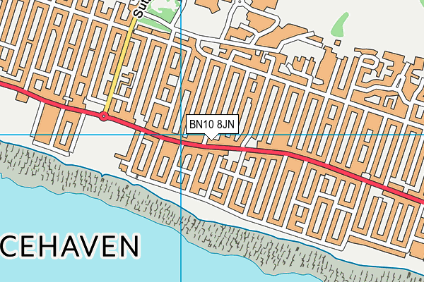 BN10 8JN map - OS VectorMap District (Ordnance Survey) BN10 8JN map - OS VectorMap District (Ordnance Survey)