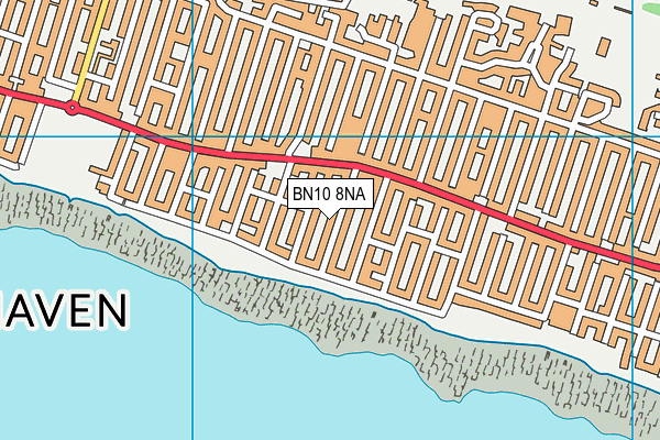 BN10 8NA map - OS VectorMap District (Ordnance Survey) BN10 8NA map - OS VectorMap District (Ordnance Survey)