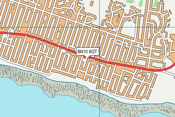 BN10 8QT map - OS VectorMap District (Ordnance Survey) BN10 8QT map - OS VectorMap District (Ordnance Survey)