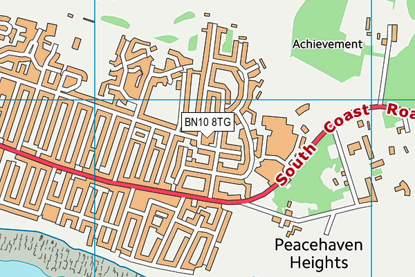 BN10 8TG map - OS VectorMap District (Ordnance Survey) BN10 8TG map - OS VectorMap District (Ordnance Survey)