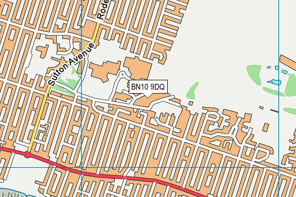 BN10 9DQ map - OS VectorMap District (Ordnance Survey) BN10 9DQ map - OS VectorMap District (Ordnance Survey)