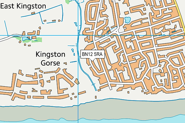 BN12 5RA map - OS VectorMap District (Ordnance Survey) BN12 5RA map - OS VectorMap District (Ordnance Survey)