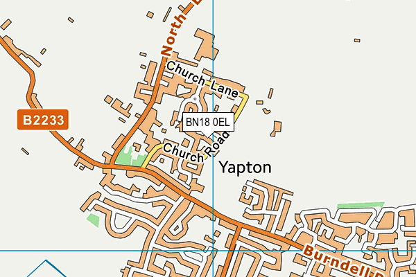 BN18 0EL map - OS VectorMap District (Ordnance Survey) BN18 0EL map - OS VectorMap District (Ordnance Survey)