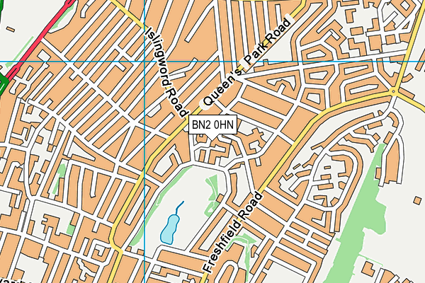 BN2 0HN map - OS VectorMap District (Ordnance Survey) BN2 0HN map - OS VectorMap District (Ordnance Survey)