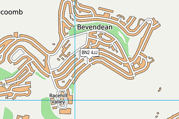 BN2 4JJ map - OS VectorMap District (Ordnance Survey) BN2 4JJ map - OS VectorMap District (Ordnance Survey)