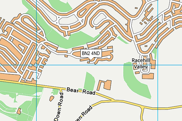 BN2 4ND map - OS VectorMap District (Ordnance Survey) BN2 4ND map - OS VectorMap District (Ordnance Survey)