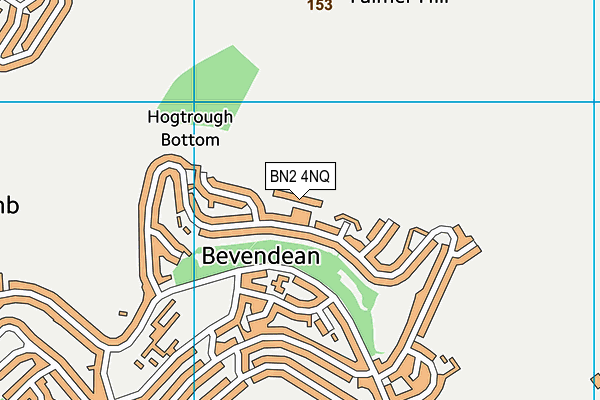 BN2 4NQ map - OS VectorMap District (Ordnance Survey) BN2 4NQ map - OS VectorMap District (Ordnance Survey)
