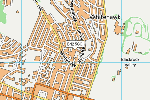 BN2 5GQ map - OS VectorMap District (Ordnance Survey) BN2 5GQ map - OS VectorMap District (Ordnance Survey)