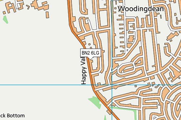 BN2 6LG map - OS VectorMap District (Ordnance Survey) BN2 6LG map - OS VectorMap District (Ordnance Survey)