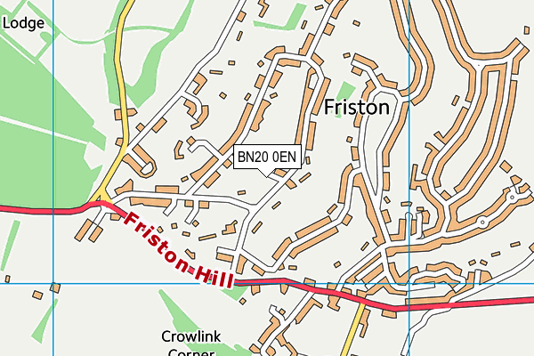 BN20 0EN map - OS VectorMap District (Ordnance Survey) BN20 0EN map - OS VectorMap District (Ordnance Survey)