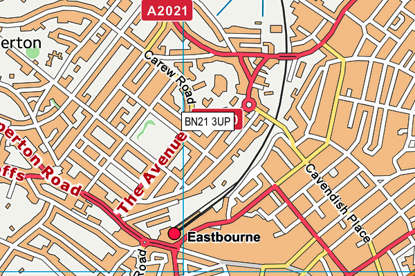 BN21 3UP map - OS VectorMap District (Ordnance Survey) BN21 3UP map - OS VectorMap District (Ordnance Survey)