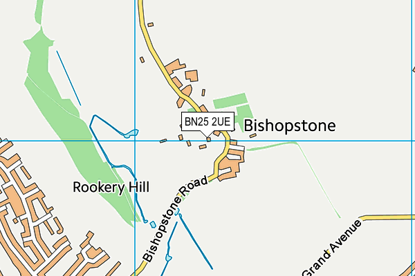 BN25 2UE map - OS VectorMap District (Ordnance Survey) BN25 2UE map - OS VectorMap District (Ordnance Survey)