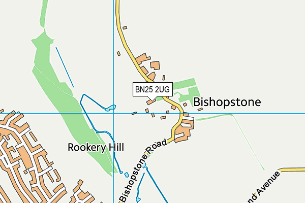 BN25 2UG map - OS VectorMap District (Ordnance Survey) BN25 2UG map - OS VectorMap District (Ordnance Survey)