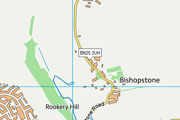 BN25 2UH map - OS VectorMap District (Ordnance Survey) BN25 2UH map - OS VectorMap District (Ordnance Survey)