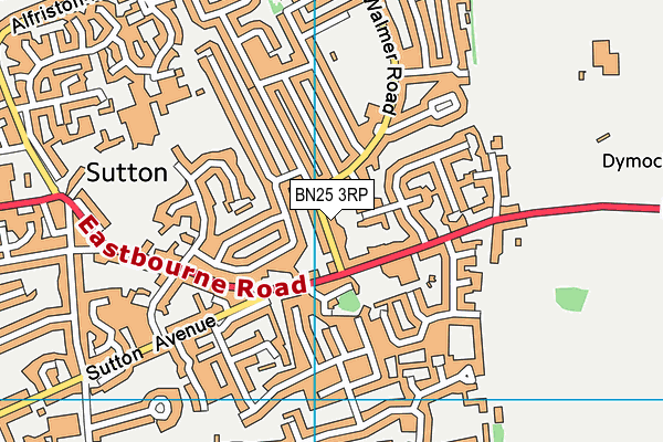 BN25 3RP map - OS VectorMap District (Ordnance Survey) BN25 3RP map - OS VectorMap District (Ordnance Survey)