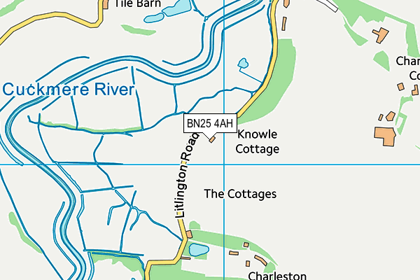 BN25 4AH map - OS VectorMap District (Ordnance Survey) BN25 4AH map - OS VectorMap District (Ordnance Survey)