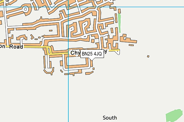 BN25 4JQ map - OS VectorMap District (Ordnance Survey) BN25 4JQ map - OS VectorMap District (Ordnance Survey)