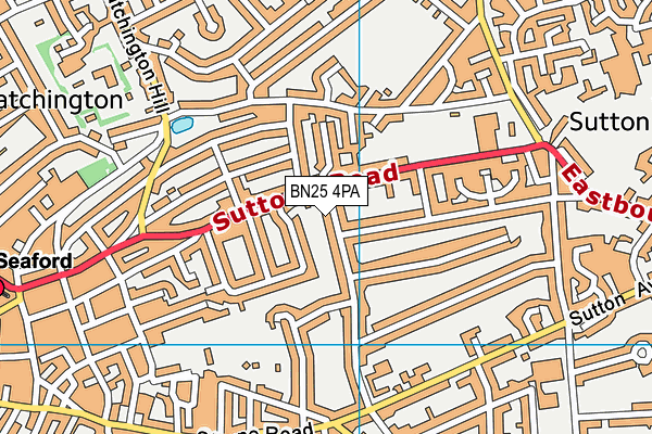 BN25 4PA map - OS VectorMap District (Ordnance Survey) BN25 4PA map - OS VectorMap District (Ordnance Survey)