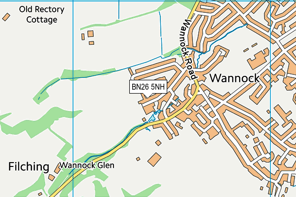 BN26 5NH map - OS VectorMap District (Ordnance Survey) BN26 5NH map - OS VectorMap District (Ordnance Survey)