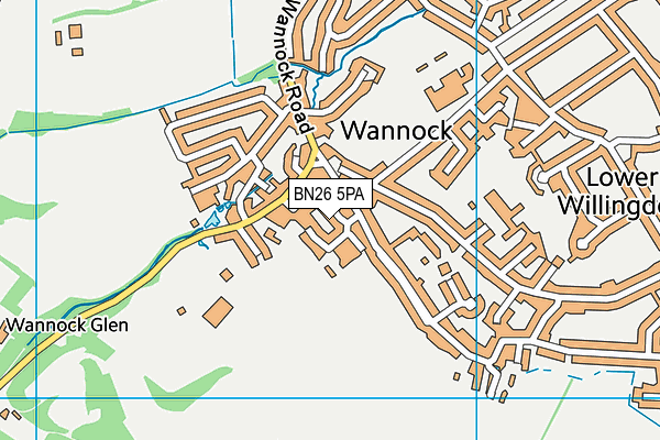 BN26 5PA map - OS VectorMap District (Ordnance Survey) BN26 5PA map - OS VectorMap District (Ordnance Survey)