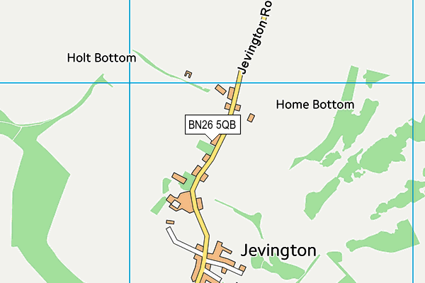 BN26 5QB map - OS VectorMap District (Ordnance Survey) BN26 5QB map - OS VectorMap District (Ordnance Survey)