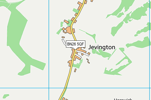 BN26 5QF map - OS VectorMap District (Ordnance Survey) BN26 5QF map - OS VectorMap District (Ordnance Survey)