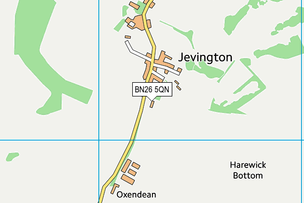 BN26 5QN map - OS VectorMap District (Ordnance Survey) BN26 5QN map - OS VectorMap District (Ordnance Survey)