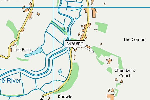BN26 5RG map - OS VectorMap District (Ordnance Survey) BN26 5RG map - OS VectorMap District (Ordnance Survey)