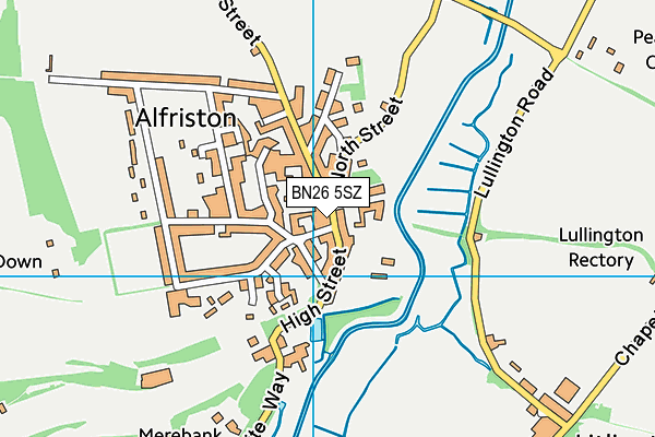 BN26 5SZ map - OS VectorMap District (Ordnance Survey) BN26 5SZ map - OS VectorMap District (Ordnance Survey)