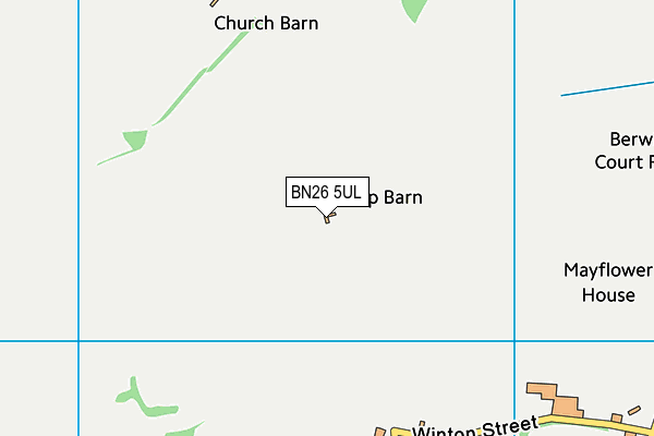BN26 5UL map - OS VectorMap District (Ordnance Survey) BN26 5UL map - OS VectorMap District (Ordnance Survey)