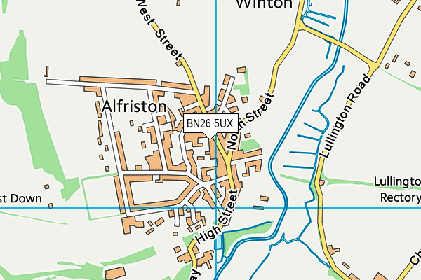 BN26 5UX map - OS VectorMap District (Ordnance Survey) BN26 5UX map - OS VectorMap District (Ordnance Survey)