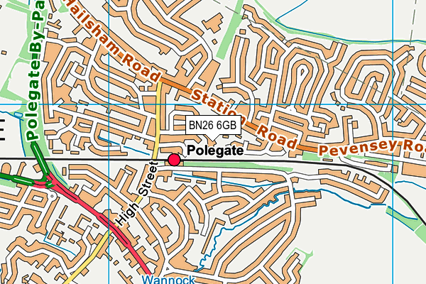 BN26 6GB map - OS VectorMap District (Ordnance Survey) BN26 6GB map - OS VectorMap District (Ordnance Survey)