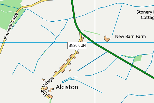BN26 6UN map - OS VectorMap District (Ordnance Survey) BN26 6UN map - OS VectorMap District (Ordnance Survey)