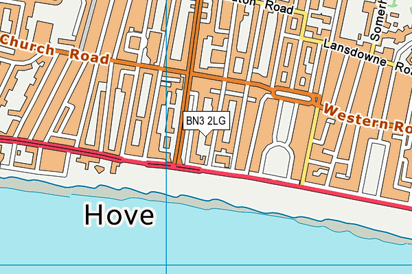 BN3 2LG map - OS VectorMap District (Ordnance Survey) BN3 2LG map - OS VectorMap District (Ordnance Survey)