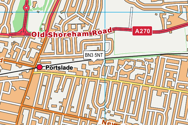 BN3 5NT map - OS VectorMap District (Ordnance Survey) BN3 5NT map - OS VectorMap District (Ordnance Survey)
