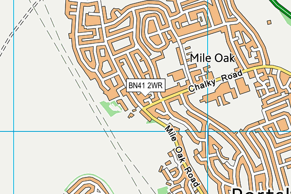 BN41 2WR map - OS VectorMap District (Ordnance Survey) BN41 2WR map - OS VectorMap District (Ordnance Survey)