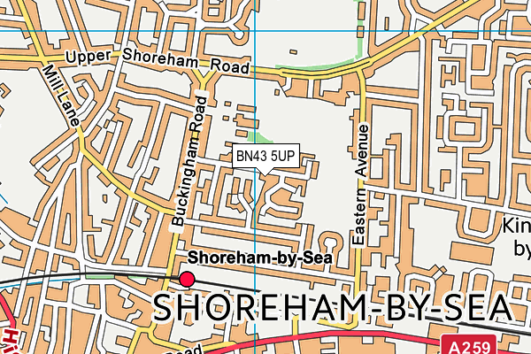 BN43 5UP map - OS VectorMap District (Ordnance Survey) BN43 5UP map - OS VectorMap District (Ordnance Survey)