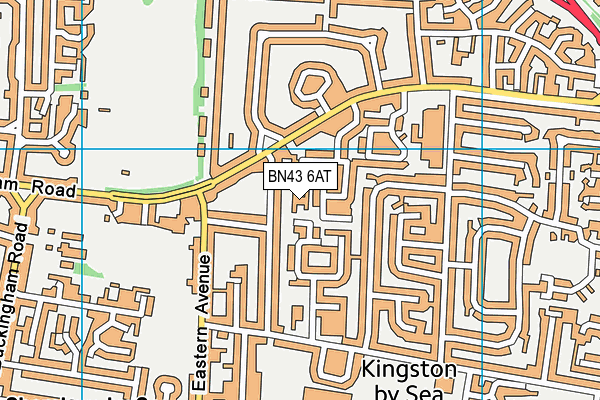 BN43 6AT map - OS VectorMap District (Ordnance Survey) BN43 6AT map - OS VectorMap District (Ordnance Survey)