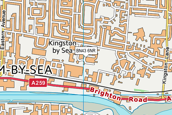 BN43 6NR map - OS VectorMap District (Ordnance Survey) BN43 6NR map - OS VectorMap District (Ordnance Survey)